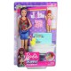 Barbie Chůva herní set čas na koupání