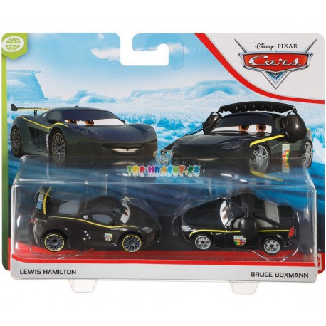 Disney Pixar Cars Lewis Hamilton a Bruce Boxmann