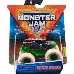 Monster Jam Sběratelská auta Die-Cars auta Grave Digger 1:64