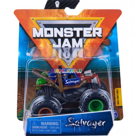 Monster Jam Sběratelská auta Die-Cars auta Salvager 1:64