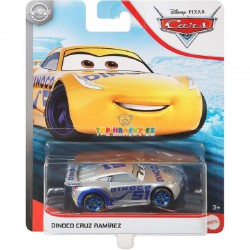 Disney Pixar Cars metalická Dinoco Cruz Ramiréz