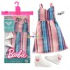 Barbie oblečky Roxy pruhované šaty