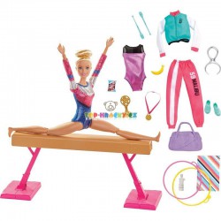 Barbie gymnastka herní set