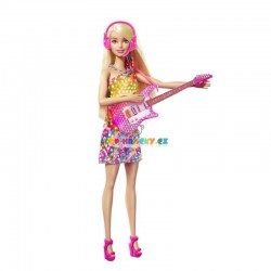 Barbie Dreamhouse zpěvačka se zvuky blondýna