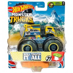 Hot Wheels Monster Trucks Will Trash It All 70/75