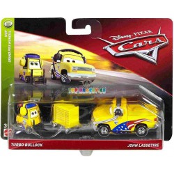 Disney Pixar Cars Turbo Bullock a John Lassetire