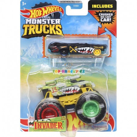 Hot Wheels Monster Trucks Invader 13