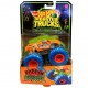 Hot Wheels Monster Trucks svítící ve tmě Podium Crasher modrá kola