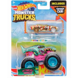Hot Wheels Monster Trucks Zombie Wrex a angličák