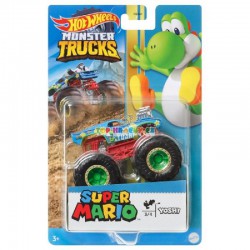Hot Wheels Monster Trucks Yoshi Super Mario