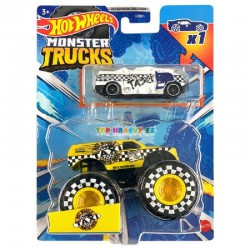 Hot Wheels Monster Trucks Taxi a angličák