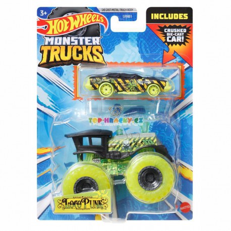 Hot Wheels Monster Trucks Loco Punk a angličák