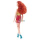 Barbie Looks 13 rusovláska v červené sukni
