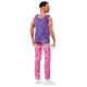 Barbie Looks 17 Ken ve fialovém tričku