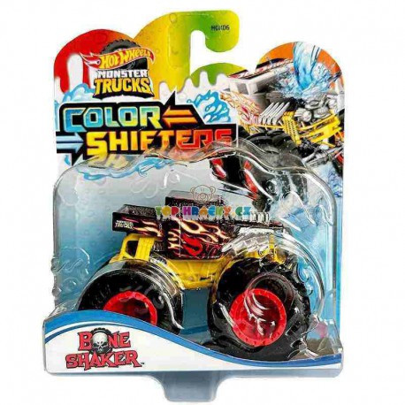 Hot Wheels Monster Trucks Bone Shaker Color Shifters