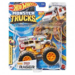 Hot Wheels Monster Trucks Red Planes Rager