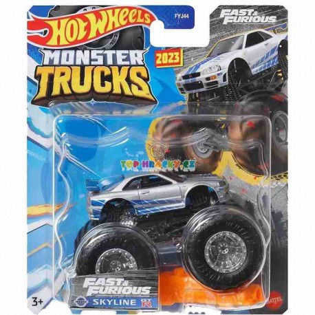 Hot Wheels Monster Trucks Nissan Skyline