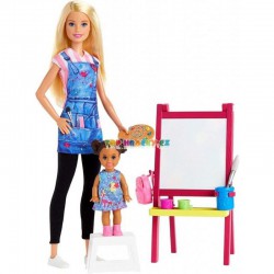 Barbie povolání herní set Učitelka umění