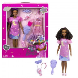 Barbie Moje první panenka den a noc - růžová
