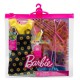 Barbie 2 ks oblečky s kytkami