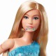 Barbie looks 23 blondýnka v modrých šatech